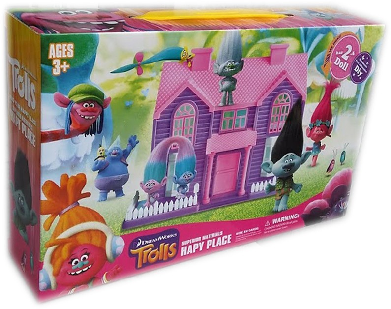 Trolls Комплект къща за кукли ZY-1017A