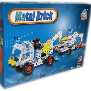 Детски комплект Конструктор 144 части - метален