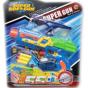 Детска играчка Пистолет Super soft Gun със стрели