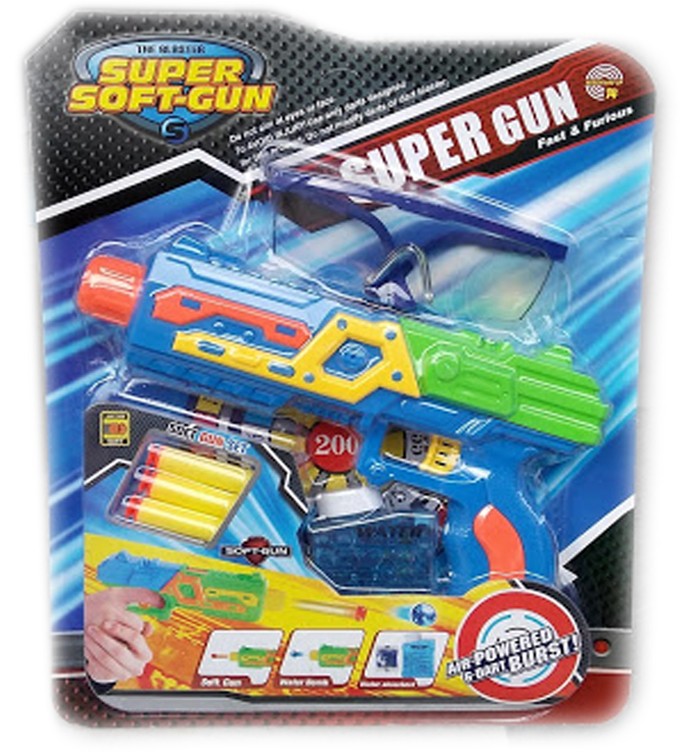Детска играчка Пистолет Super soft Gun със стрели