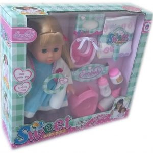 Кукла бебе пикаещо Sweet Baby Doll с памперс и аксесоари