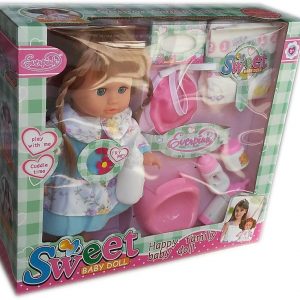 Кукла бебе пикаещо Sweet Baby Doll с памперс и аксесоари