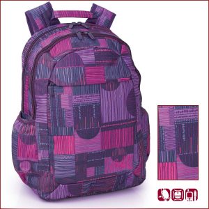 ГАБОЛ Gabol - Velvet Ученическа раница с две отделения 212951