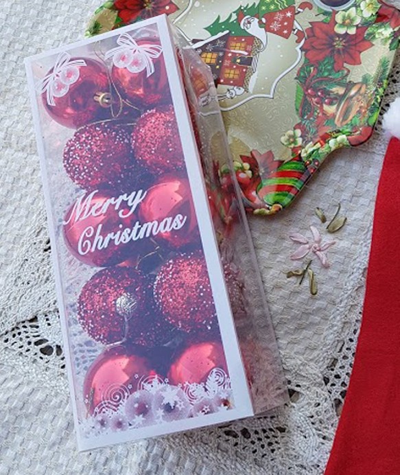 Коледен комплект Топки за украса на елхата и дома - червена