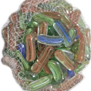 Комплект Цветни камъни за декорация - дълги