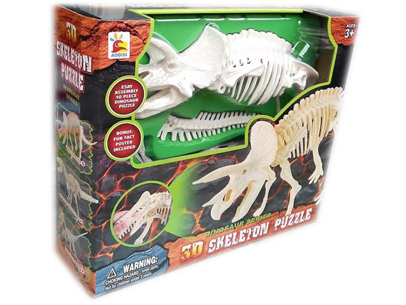 Динозавър 3D Скелет Джурасик парк Jurassic World