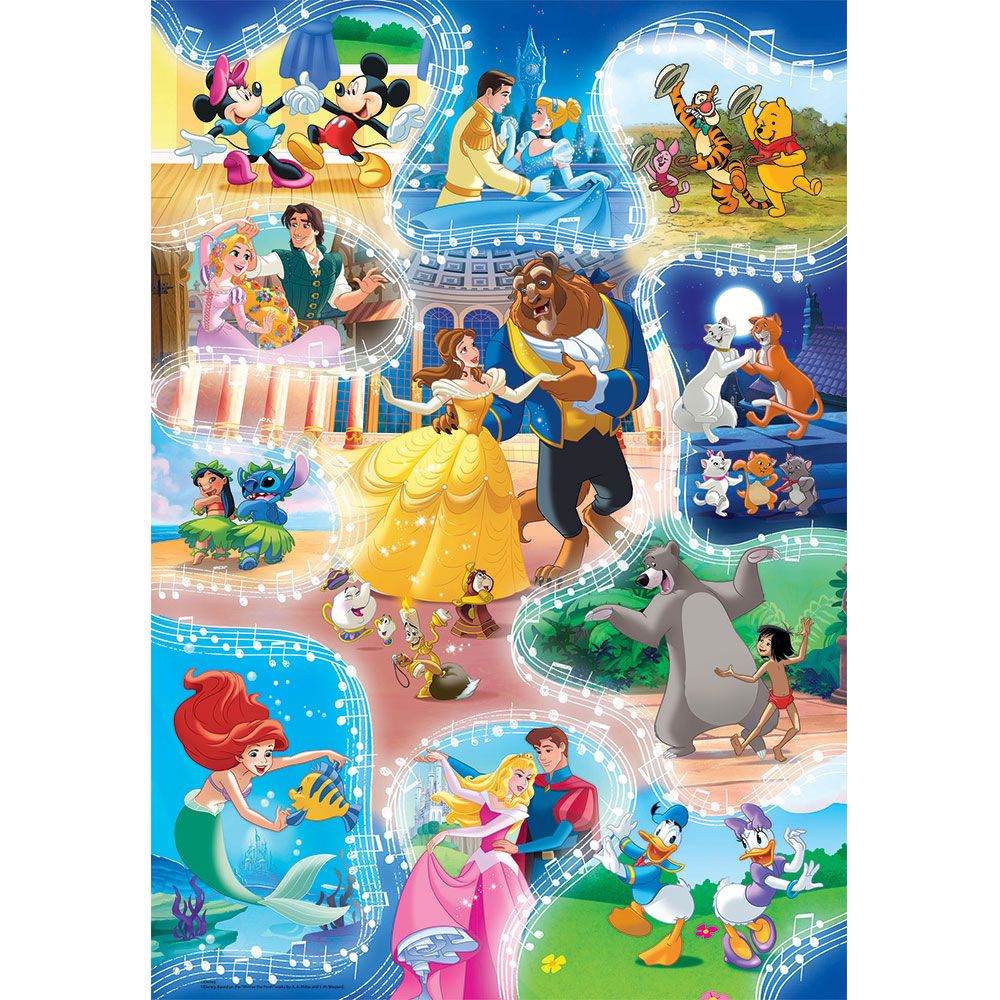 Пъзел 104 части Disney Dance Time Клементони Clementoni 27289 - Image 2