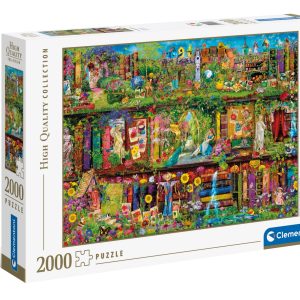 Пъзел 2000 части The Garden Shelf Клементони Clementoni 32567