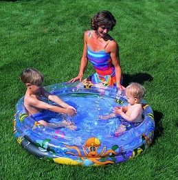 Басейн, надуваем Океан 3 нива Бестуей Bestway 102*25см. - 51008