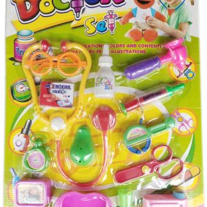 Доктор, детска играчка медицински комплект с 14 части