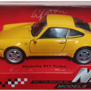 Метална кола с отварящи се врати Порше Porshe 911 turbo Welly
