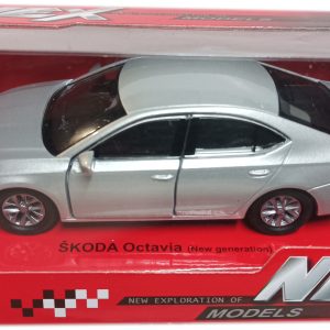 Метална кола с отварящи се врати Шкода Октавия Skoda Octavia new generation Welly