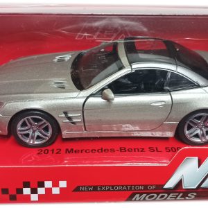 Метална кола с отварящи се врати Мерцедес Бенц 2012 Mercedes Benz SL 500 Welly