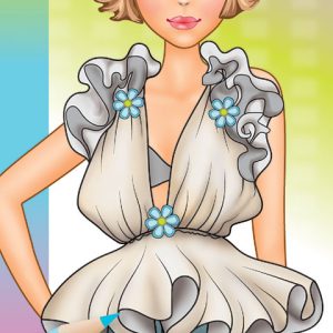 Мини МОДЕЛИ 6 - Дорисувай или нарисувай различни тоалети