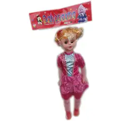 Ходеща кукла музикална голяма червена