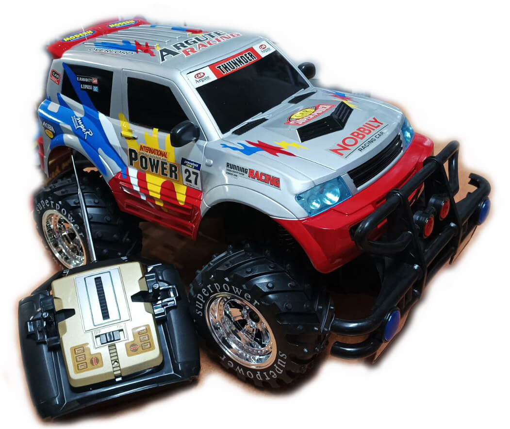 Джип с радиоуправление огромен