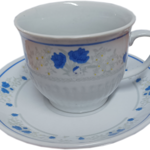 Порцеланов сервиз за чай в синьо