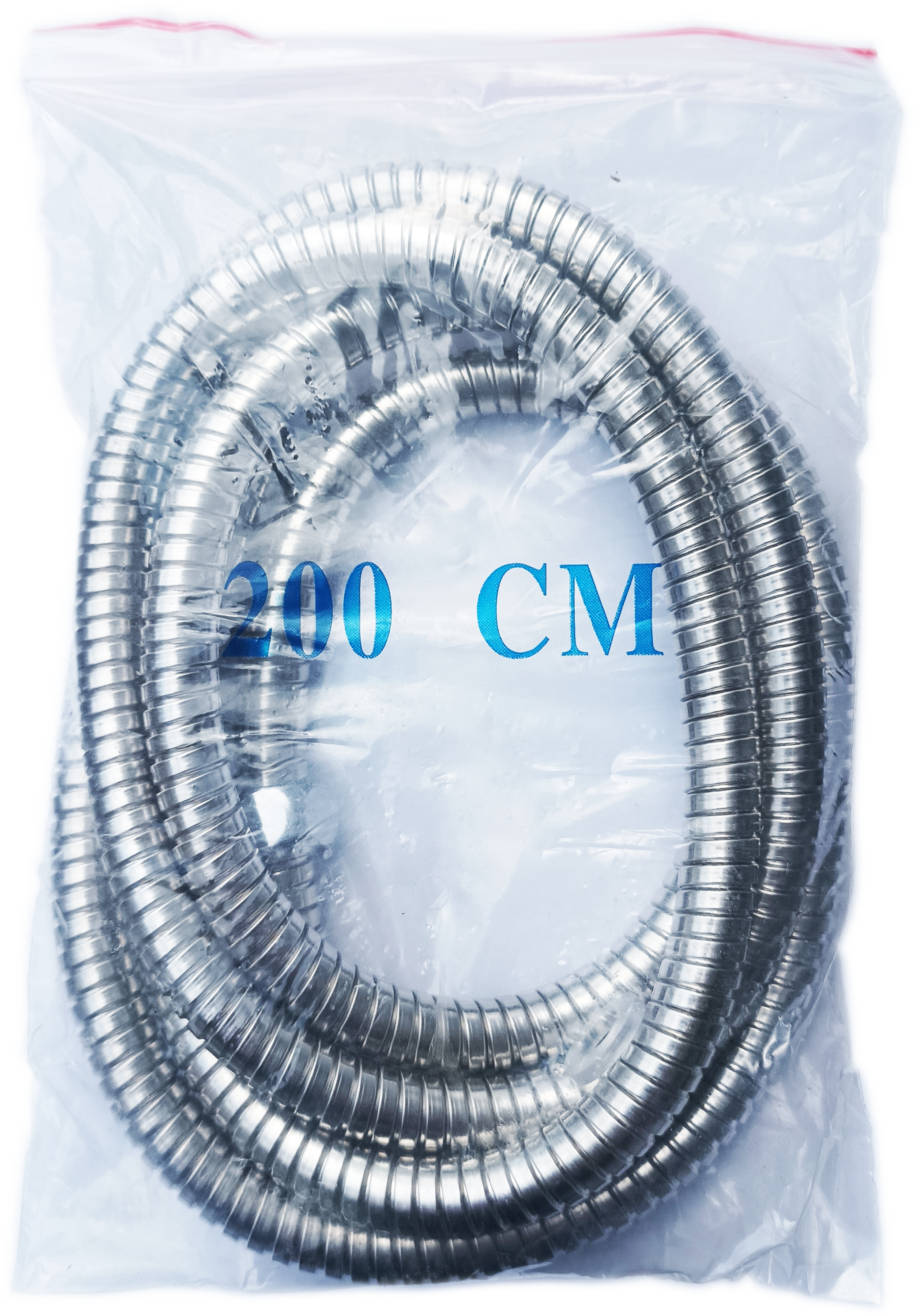 Шлаух, маркуч за душ, хром, 1/2