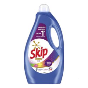 Течен прах Skip Ultimate Color Care против петна цветно 60пр 3л