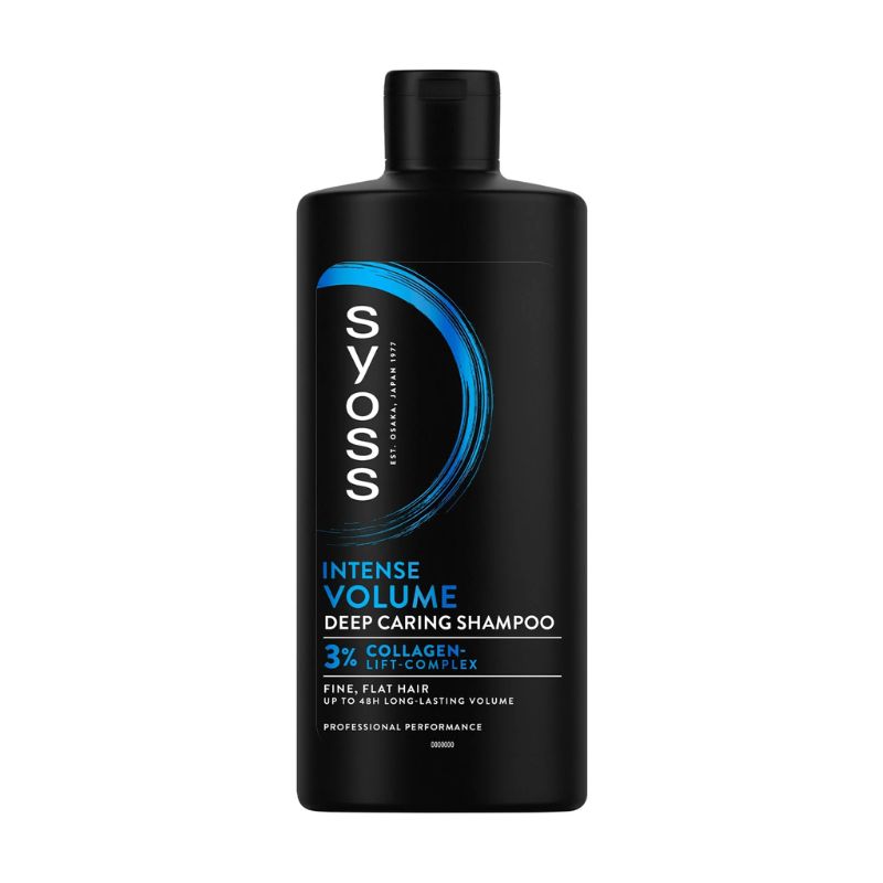 Шампоан Syoss Intense Volume 3% Colagen колаген-лифтинг комплекс тънка-фина коса до 48ч обем 750мл