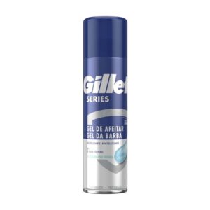 Гел за бръснене Gillette Revitalizante con te verde piel sensibili Ревитализиращ-зелен чай за чувствителна кожа 200мл