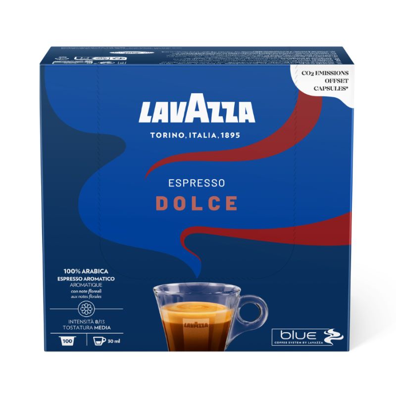 Кафе Lavazza Dolce за blue система 100бр