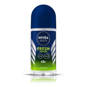 Рол-он дезодорант Nivea men Fresh Power 48h целодневен контрол на телесната миризма 50мл