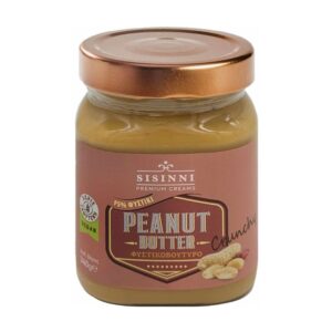 Крем Sisinni Peanut Butter Crunchy 95пр фъстъци с парченца фъстъци 360гр