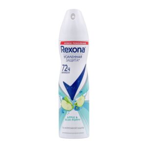 Део спрей дезодорант Rexona Apple and Blue Poppy 72h 150мл