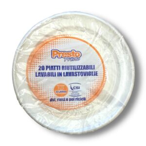 Чиния Piatti Riutilizzabili 220мм 20бр
