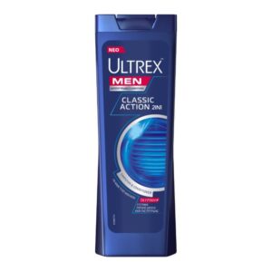 Шампоан/балсам Ultrex men Classic Action 2in1 против пърхот за всеки тип коса 360мл