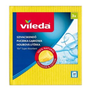 Гъба Vileda Sponge Cloth попивателна 3бр