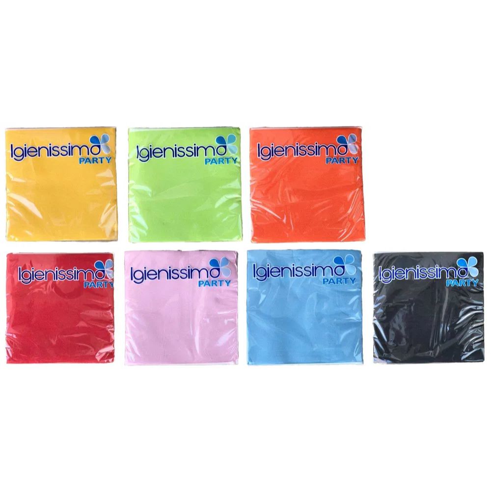 Салфетки Igienissima PARTY 2 пластови 38х38 40бр СИНИ