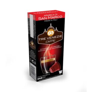 Кафе Tre Venezia San Marco – 100пр Arabica за nespresso 10бр