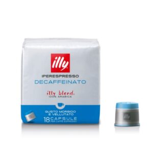 Кафе illy Decaffeinato за iperEspresso 18бр