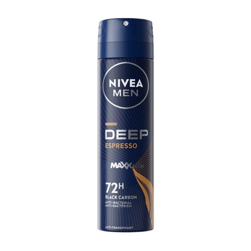Део спрей дезодорант Nivea men Deep Espresso 72h 150мл