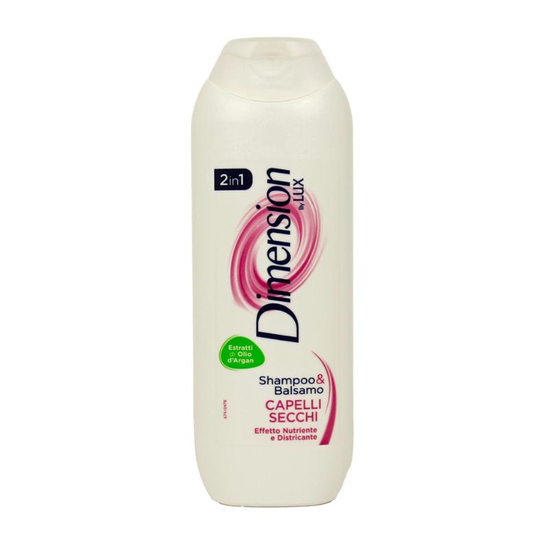 Шампоан/балсам Dimension 2in1 Capelli Sechi 250мл за суха коса