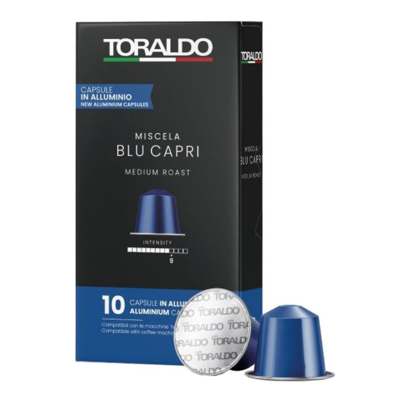 Кафе Toraldo Blucarpi за nespresso 10бр алуминиеви