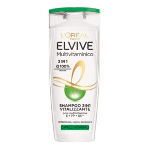 Шампоан Loreal Paris Elvive Multivitaminico 2in1 E+PP+B5 250мл