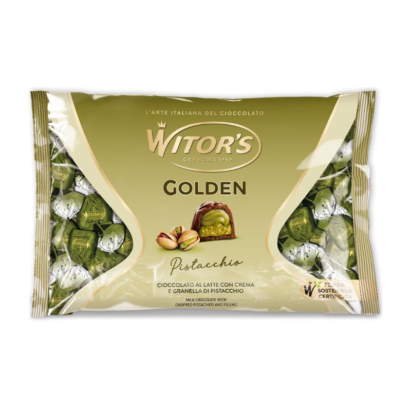 Бонбони шоколадови Witors Golden Pistacchio 800гр