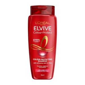Шампоан Loreal Paris Elvive Color Vive с червен божур и UV филтри за боядисана коса 700мл