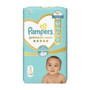Памперс Pampers Premium Care 3 6-10 кг 60 бр.