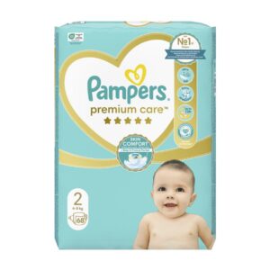 Памперс Pampers Premium Care 2 4-8 кг 68 бр.