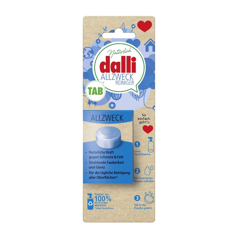 Препарат Dalli за стъкла таблетка 1бр