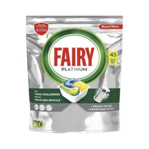 Таблетки съдомиялна Fairy Platinum limone 45бр