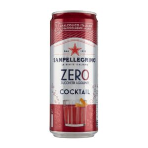 Напитка газирана SanPellegrino Zero Coctail коктеил цитросови плодове без захар 330мл