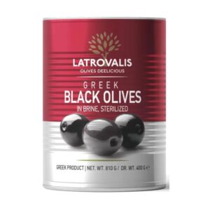 М-ни Latrovalis Black confit размер 101/110 Mammouth черни стерилизирани 400гр отцедено