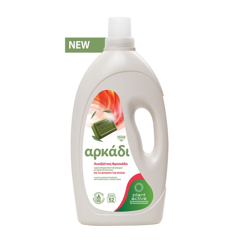 Течен прах Arkadi Spring Fresh пролетна свежест 52пр 2.34л