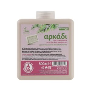 Течен сапун Arkadi White Rehydrating хидратиращ с бадемово м-ко, розова вода и глицерин 500мл пълнител