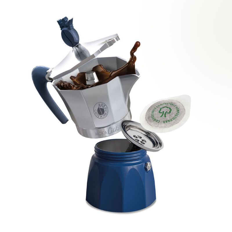 Кафеварка Borbone MokaCiao за хартиени дози + подарък 15 харт.дози - Image 2